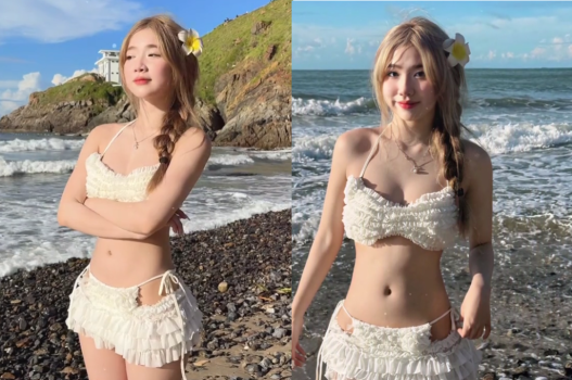 Cliphot Ngọc Diễm dáng chuẩn gái xinh